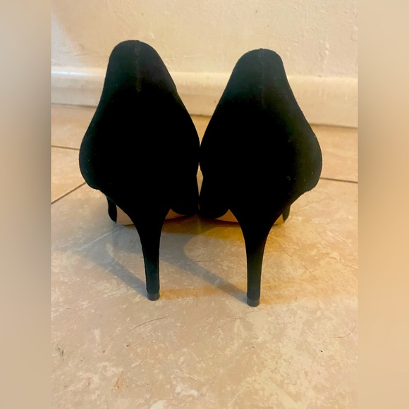 Ann Taylor Black Suede Heels - Picture 3 of 7